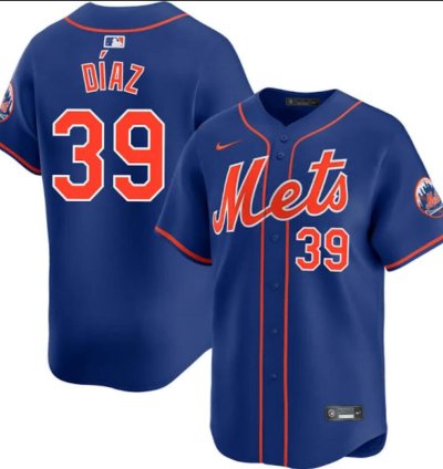 New York Mets 39 Edwin Diaz Jersey Stitched Blue