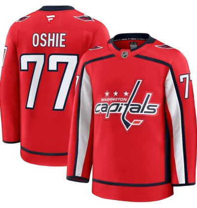 Washington Capitals 77 Tj Oshie Home Premium Jersey Red