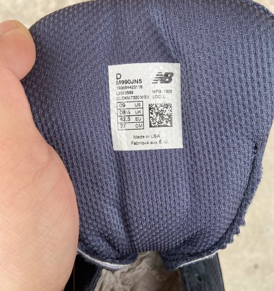 New Balance 990v5 Junya Watanabe Navy