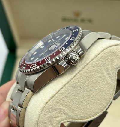 Rolex Gmt-master Ii 40mm Blue Dial