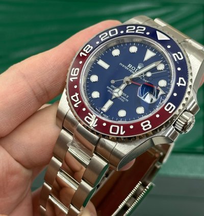 Rolex Gmt-master Ii 40mm Blue Dial