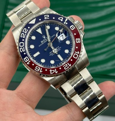 Rolex Gmt-master Ii 40mm Blue Dial