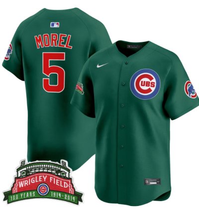 Christopher Morel Jersey 5 Chicago Cubs Wrigley Field Style Vapor Premier Limited Stitched
