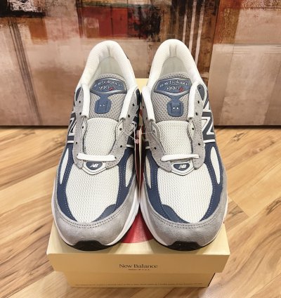 New Balance 990v6 Grey Day Marblehead Vintage Indigo