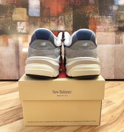 New Balance 990v6 Grey Day Marblehead Vintage Indigo