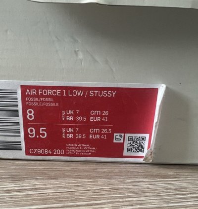Nike Stussy Airforce 1