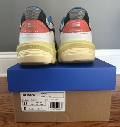 New Balance 990v6 Miusa Action Bronson Untitled Size 11 Ds