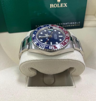 Rolex Gmt-master Ii 40mm White Gold Pepsi - Blue Dial - Oyster Bracelet 126719blro
