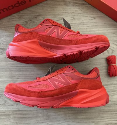 New Balance 990v6 Miusa Joe Freshgoods Paris Red