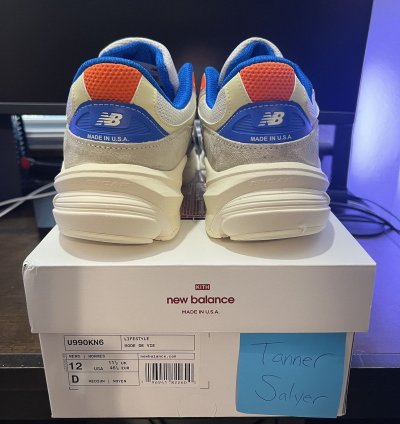 New Balance 990v6 Ronnie Feig Kith Msg Madison Square Garden