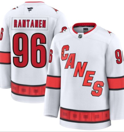 Mens Mikko Rantanen Jersey 96 Carolina Hurricanes All Stitched