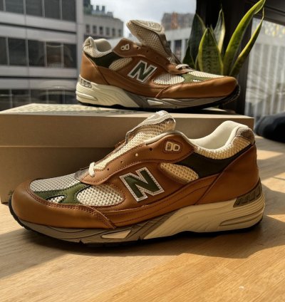 New Balance 991 Aime Leon Dore Miuk Tan