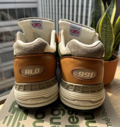 New Balance 991 Aime Leon Dore Miuk Tan