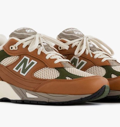New Balance 991 Made In England Tan