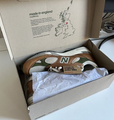 New Balance 991 Made In England Tan