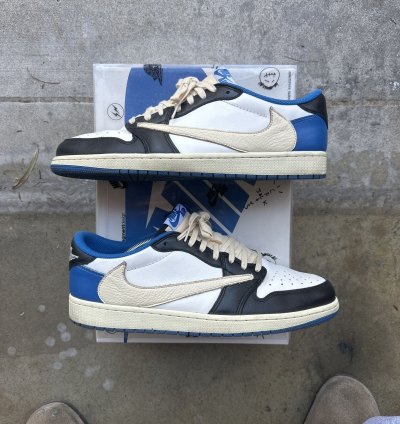 Nike Travis Scott Fragment Jordan 1 Low