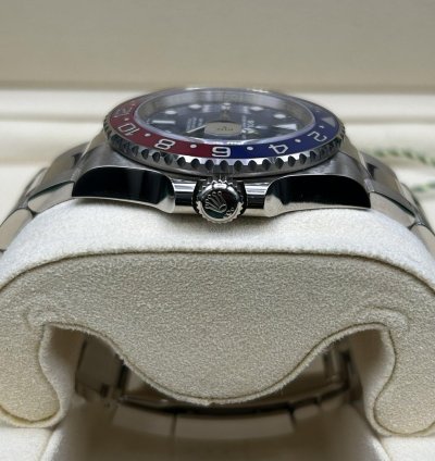 Rolex Gmt-master Ii Blue Dial White Gold Pepsi 126719blro