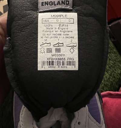 New Balance 991 Miuk Palace Purple