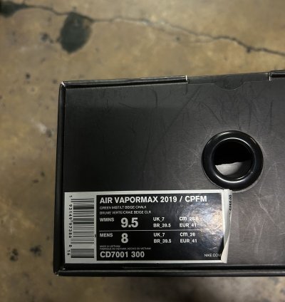 Nike Vapormax 2019 Cpfm