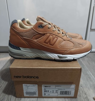 New Balance 991 Vt Size 10 5 Vachetta Tan
