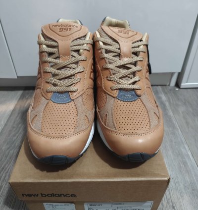 New Balance 991 Vt Size 10 5 Vachetta Tan