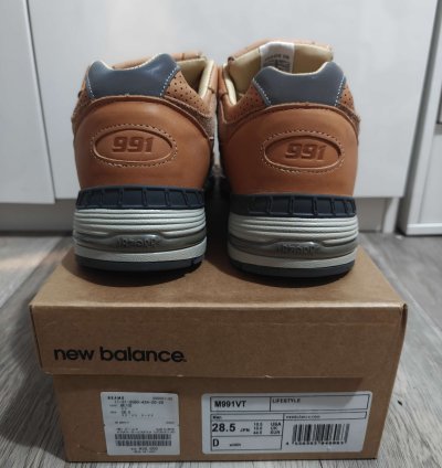 New Balance 991 Vt Size 10 5 Vachetta Tan