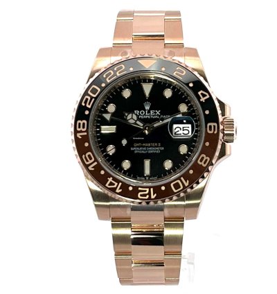 Rolex Gmt-master Ii Everose-gold 126715chnr Vollverklebt Aus 2021