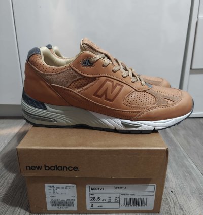 New Balance 991 Vt Size 10 5 Vachetta Tan