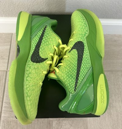 Nike Zoom Kobe 6 Protro Grinch 10 Mambacita Camo Reverse