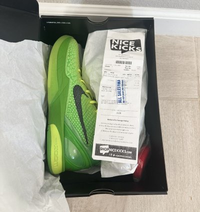 Nike Zoom Kobe 6 Protro Grinch 10 Mambacita Camo Reverse