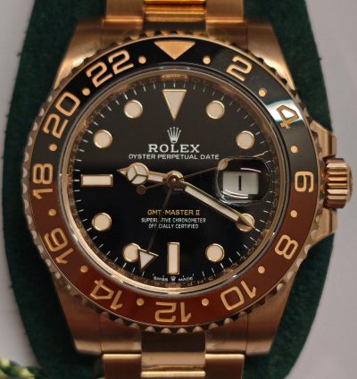 Rolex Gmt-master Ii Full Set box And Paper Never Worn Stickers 2022