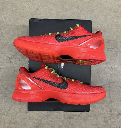 Nike Zoom Kobe 6 Protro Reverse Grinch Size 9 5