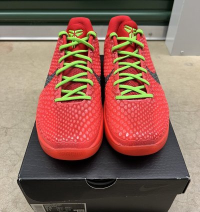 Nike Zoom Kobe 6 Protro Reverse Grinch Size 9 5