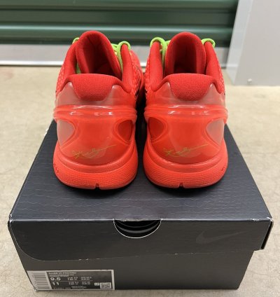 Nike Zoom Kobe 6 Protro Reverse Grinch Size 9 5