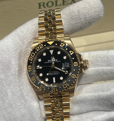 Rolex Gmt-master Ii Full Set 2024 Full Yellow Gmt Ll
