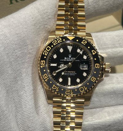 Rolex Gmt-master Ii Full Set 2024 Full Yellow Gmt Ll