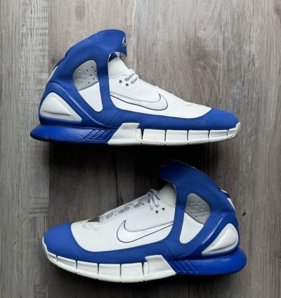 Nike Huarache 2k5 Kobe White Royal 12 5m