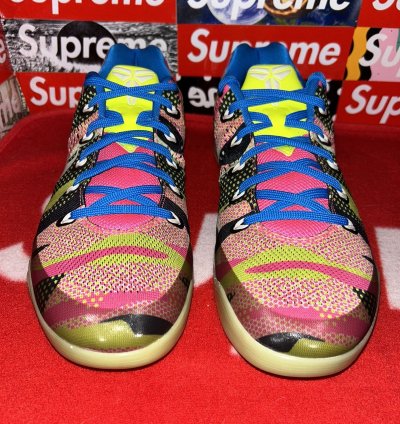 Nike Id Kobe 9 Ix Nikeid 688501-992 Size 12 Glow In The Dark