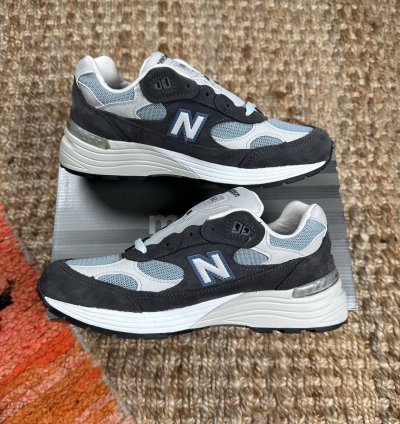 New Balance 992 Kith Steel Blue