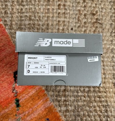 New Balance 992 Kith Steel Blue