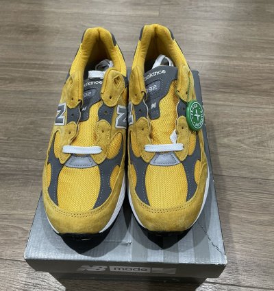 New Balance 992 M992mb Gold Yellow Made In Usa Mens Sz 10