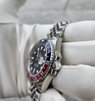 Rolex Gmt-master Ii Full Set With Travel Case And All Protective Stickers