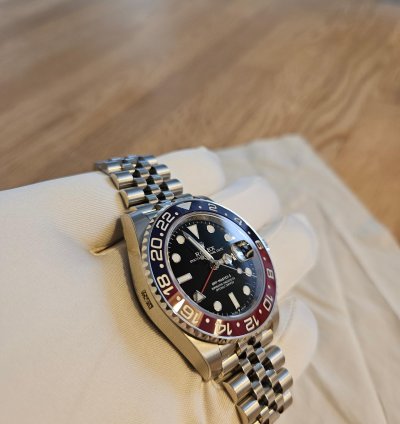 Rolex Gmt-master Ii Full Set With Travel Case And All Protective Stickers