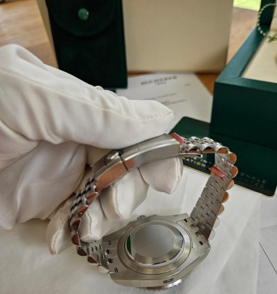 Rolex Gmt-master Ii Full Set With Travel Case And All Protective Stickers
