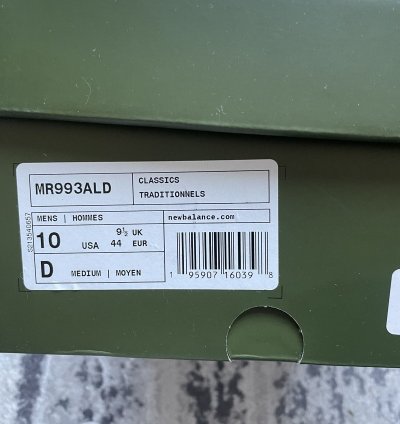 New Balance 993 Aime Leon Dore - Beef Broccoli
