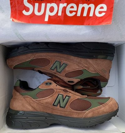 New Balance 993 Aime Leon Dore Brown