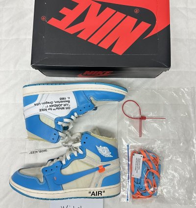 Off White Air Jordan 1 Retro High Og Unc