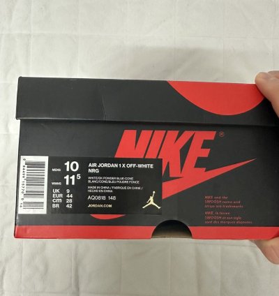Off White Air Jordan 1 Retro High Og Unc
