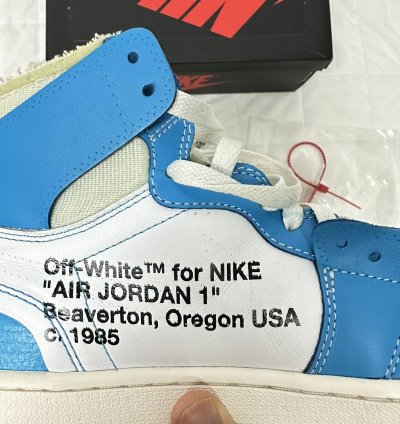 Off White Air Jordan 1 Retro High Og Unc