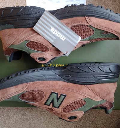 New Balance 993 Aime Leon Dore Brown beef Broccoli